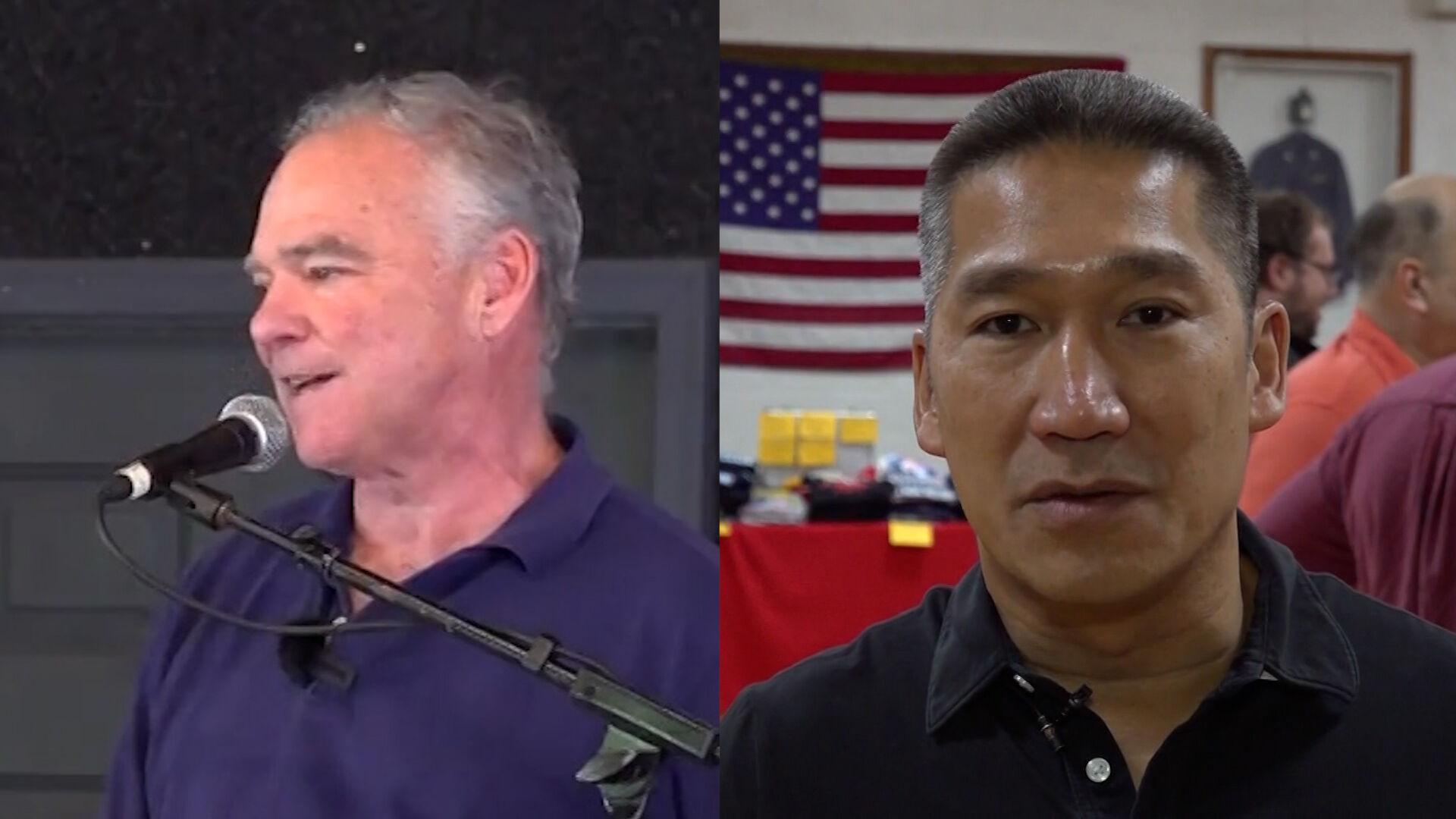 Kaine, Cao Face Off in Virginia U.S. Senate Race